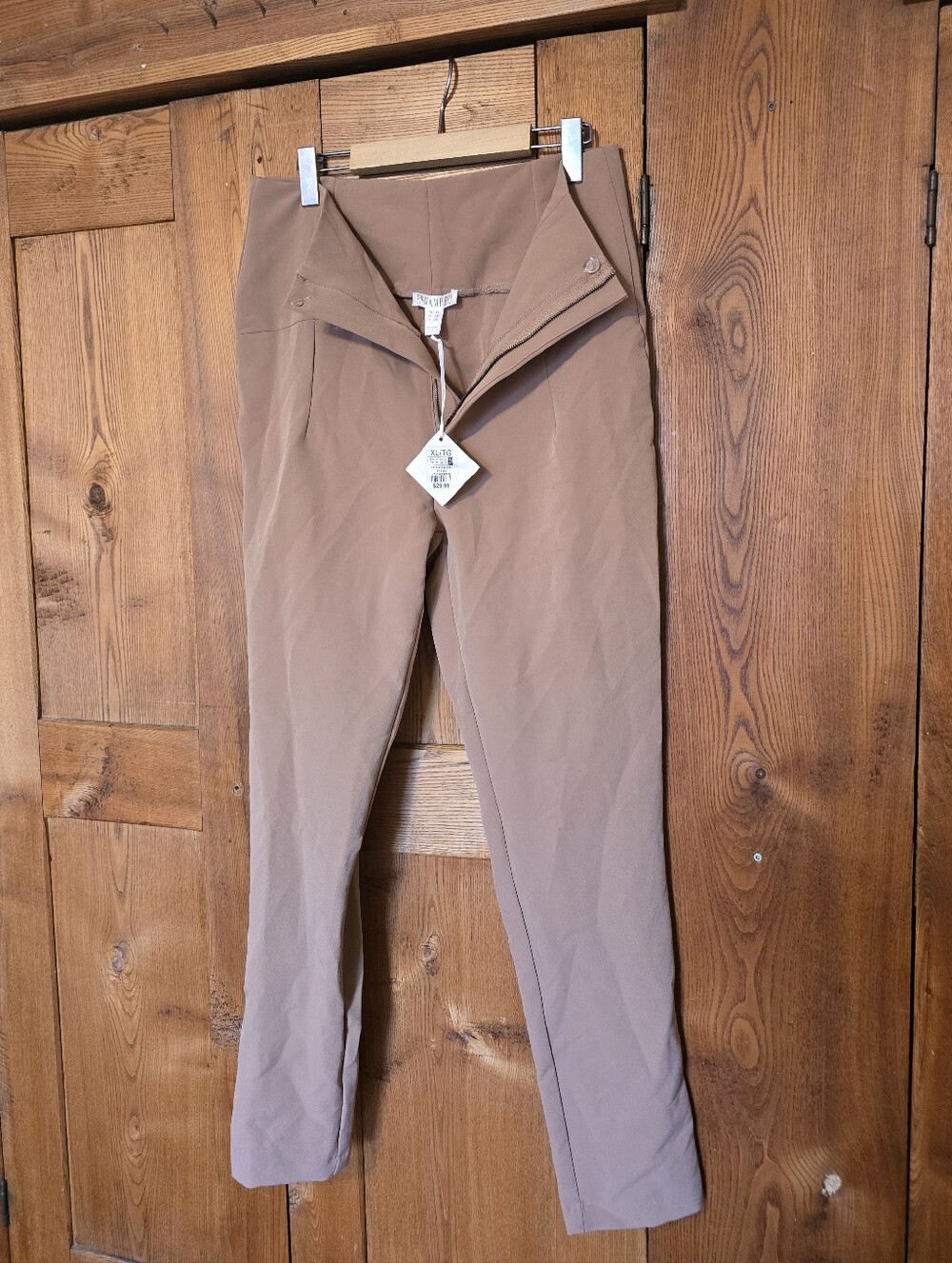 Revamped Pants in Rosy Taupe